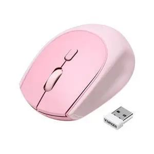 C2 Silicone Wireless Mouse 1600 DPI Optical 2.4GHz (Pink) C2 Silicone Wireless Mouse 1600 DPI Optical 2.4GHz (Pink)
