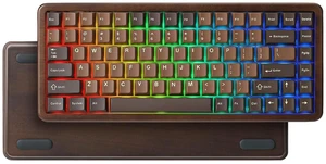 WOOD84 75% Wireless RGB Mechanical Gaming Keyboard(Wood, Candy) WOOD84 75% Wireless RGB Mechanical Gaming Keyboard(Wood, Candy)