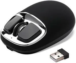YUNZII C1 Wireless Tri-Mode Wireless Mouse 4800 DPI Optical (Black Sliver) YUNZII C1 Wireless Tri-Mode Wireless Mouse 4800 DPI Optical (Black Sliver)