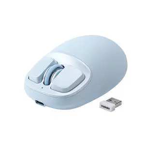 YUNZII C1 Wireless Tri-Mode Wireless Mouse 4800 DPI Optical (Blue) YUNZII C1 Wireless Tri-Mode Wireless Mouse 4800 DPI Optical (Blue)