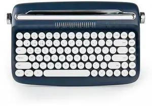 ACTTO B303 Wireless Retro Typewriter Bluetooth Keyboard (Midnight) ACTTO B303 Wireless Retro Typewriter Bluetooth Keyboard (Midnight)
