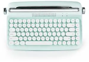 ACTTO B303 Wireless Retro Typewriter Bluetooth Keyboard(Sweet Mint) ACTTO B303 Wireless Retro Typewriter Bluetooth Keyboard(Sweet Mint)