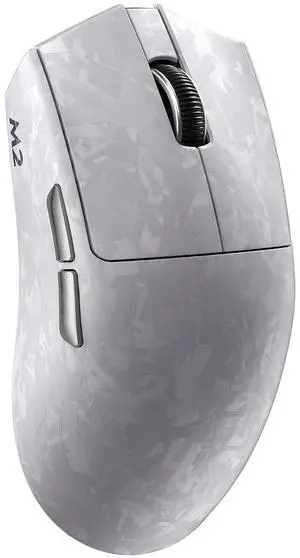 M2 Dual 8K Wireless Gaming Mouse, PAW3395, 6-Level DPI(White) M2 Dual 8K Wireless Gaming Mouse, PAW3395, 6-Level DPI(White)