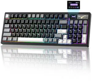 YUNZII IF99 96% Wireless Mechanical Keyboard (Black, Cocoa Cream V2) YUNZII IF99 96% Wireless Mechanical Keyboard (Black, Cocoa Cream V2)