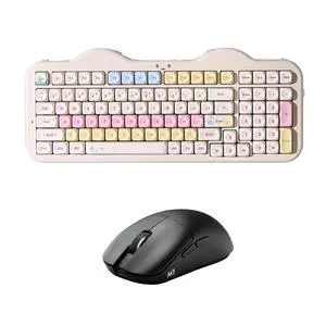C98 Wireless Mechanical Keyboard(Beige, Candy Linear Switch) M1 Wireless Gaming Mouse (Black) C98 Wireless Mechanical Keyboard(Beige, Candy Linear Switch) M1 Wireless Gaming Mouse (Black)