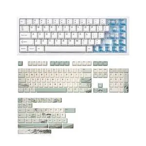 AL65 Wireless Mechanical Keyboard(White, Gateron Zero),Spring Tea Keycap Cherry(Cherry Profile, Spring Tea) AL65 Wireless Mechanical Keyboard(White, Gateron Zero),Spring Tea Keycap Cherry(Cherry Profile, Spring Tea)