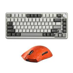 B75 PRO Wireless Mechanical Keyboard (Grey, Milk Switch) M2 Dual 8K Wireless Gaming Mouse (Orange) B75 PRO Wireless Mechanical Keyboard (Grey, Milk Switch) M2 Dual 8K Wireless Gaming Mouse (Orange)