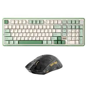 B98 PRO Wireless Mechanical Keyboard (Matcha Green, Milk Switch), M2 Dual 8K Wireless Gaming Mouse (Black) B98 PRO Wireless Mechanical Keyboard (Matcha Green, Milk Switch), M2 Dual 8K Wireless Gaming Mouse (Black)