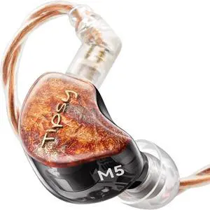 Tipsy M5 Ultra IEM, 5Driver Hybrid (Bone Conduction + DD + 2BA + Planar), Includes 3.5/4.4/6.35 Plugs and HiFi DualChip DAC, Big Dynamics, High Resolution, Extreme Detail Tipsy M5 Ultra IEM, 5Driver Hybrid (Bone Conduction + DD + 2BA + Planar), Includes 3.5/4.4/6.35 Plugs and HiFi DualChip DAC, Big Dynamics, High Resolution, Extreme Detail