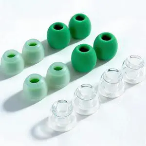 Tipsy IEM Ear Tips Set, 6 Pairs: Liquid Silicone, SkinFriendly Silicone, Memory Foam, Fits Tipsy M5/M3/M1/HD6/HD4 (B-M Size) Tipsy IEM Ear Tips Set, 6 Pairs: Liquid Silicone, SkinFriendly Silicone, Memory Foam, Fits Tipsy M5/M3/M1/HD6/HD4 (B-M Size)