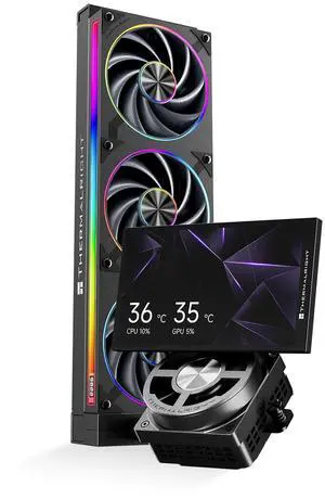 Dynamic Vision Pro 360 ARGB Black-360mm AIO CPU Liquid Cooler Dynamic Vision Pro 360 ARGB Black-360mm AIO CPU Liquid Cooler
