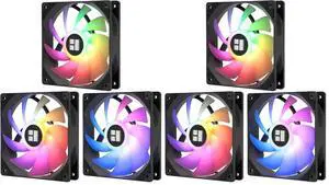 TL-C12C-S X3 CPU Fan 120mm ARGB Case Cooler Fan, 4pin PWM Silent Computer with S-FDB Bearing Included, up to 1550RPM Cooling Fan3 Quantities (TL-C12C-S X3-D2) (Pack of 2) TL-C12C-S X3 CPU Fan 120mm ARGB Case Cooler Fan, 4pin PWM Silent Computer with S-FDB Bearing Included, up to 1550RPM Cooling Fan3 Quantities (TL-C12C-S X3-D2) (Pack of 2)