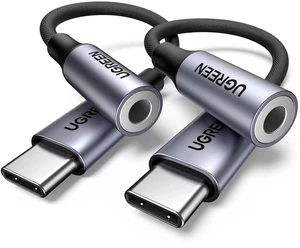 UGREEN 2 Pack USB C to 3.5mm Audio Adapter Type C to Aux 24bit/96kHz, Grey UGREEN 2 Pack USB C to 3.5mm Audio Adapter Type C to Aux 24bit/96kHz, Grey