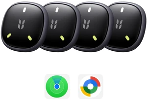 UGREEN FineTrack Mini Duo2 Bluetooth Tracker Tags 4 Pack UGREEN FineTrack Mini Duo2 Bluetooth Tracker Tags 4 Pack