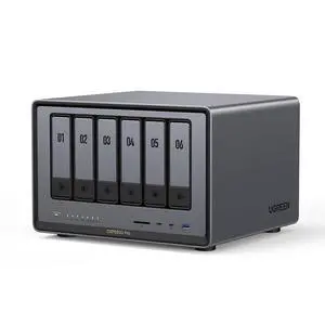 UGREEN NAS DXP6800 Pro 6-Bay for Teams, Small Businesses File Server UGREEN NAS DXP6800 Pro 6-Bay for Teams, Small Businesses File Server