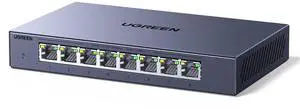 UGREEN 2.5Gb Switch, 8-Port Ethernet Switch, 8 x 2.5Gb Uplink Plug & Play UGREEN 2.5Gb Switch, 8-Port Ethernet Switch, 8 x 2.5Gb Uplink Plug & Play