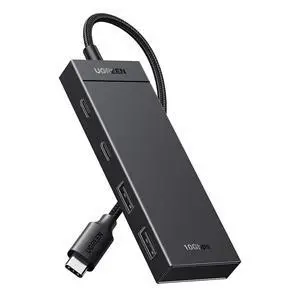 UGREEN USB C Hub, 4-in-1 USB 3.2 Adapter, 2 xUSB-C & 2xUSB-A, Aluminum UGREEN USB C Hub, 4-in-1 USB 3.2 Adapter, 2 xUSB-C & 2xUSB-A, Aluminum