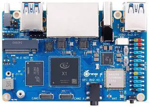 Orange Pi RV2 4GB RAM LPDDR4X RISC V 8 Core 2Tops Al Arithmetic Power Development Board, Wi-Fi 5+BT 5 with BLE Support Single Board Computer Run Ubuntu24.04 (4GB) Orange Pi RV2 4GB RAM LPDDR4X RISC V 8 Core 2Tops Al Arithmetic Power Development Board, Wi-Fi 5+BT 5 with BLE Support Single Board Computer Run Ubuntu24.04 (4GB)