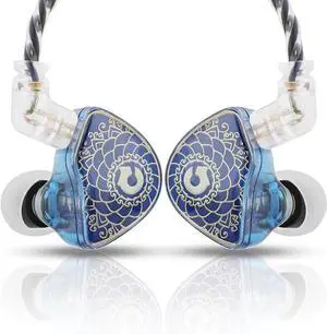 Wan'er S.G, in Ear Headphones Wired,10 mm Dynamic Driver,in Ear Monitor,Gaming Earbuds,IEM Earphones,with 0.78mm 2 Pin Detachable Cable Blue Wan'er S.G, in Ear Headphones Wired,10 mm Dynamic Driver,in Ear Monitor,Gaming Earbuds,IEM Earphones,with 0.78mm 2 Pin Detachable Cable Blue