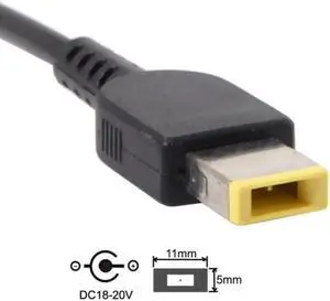 USB 3.1 Type C USB-C to Rectangle 11.0*4.5mm Plug Cable UC-100-1145MM USB 3.1 Type C USB-C to Rectangle 11.0*4.5mm Plug Cable UC-100-1145MM