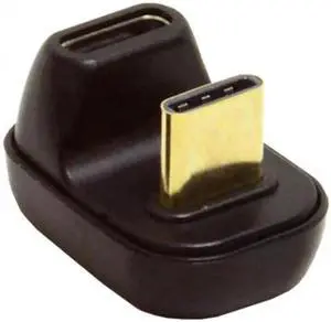 UC-009-MF 40Gbps USB4 Type C Male to Female Power Data Video Adapter Opposite U Shape Back Angled for NS SwitchPhoneLaptop UC-009-MF 40Gbps USB4 Type C Male to Female Power Data Video Adapter Opposite U Shape Back Angled for NS SwitchPhoneLaptop