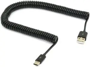 UC-078-BK-3.0M Stretch 3m USB-C 3.1 Type C Male to Standard USB 2.0 A Male Data Cable for Nokia N1 TabletMobile Phone UC-078-BK-3.0M Stretch 3m USB-C 3.1 Type C Male to Standard USB 2.0 A Male Data Cable for Nokia N1 TabletMobile Phone