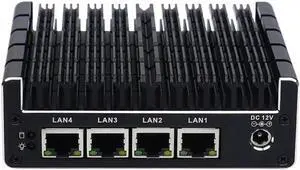 Fanless Soft Router 4 Ports, Firewall Micro Appliance, Mini PC Intel J3160 Quad Core, AES-NI, 2GB RAM, 32GB mSATA SSD Fanless Soft Router 4 Ports, Firewall Micro Appliance, Mini PC Intel J3160 Quad Core, AES-NI, 2GB RAM, 32GB mSATA SSD