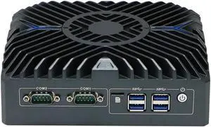 Fan Mini PC, 12th Gen Mini Computer, Intel Core I7 1255U, N7, Windows 11 or Linux Ubuntu, 3 x Intel i225-V 2.5G Lan, 3 x HD 4K Display, 2 x COM, 8GB DDR5 128GB SSD Fan Mini PC, 12th Gen Mini Computer, Intel Core I7 1255U, N7, Windows 11 or Linux Ubuntu, 3 x Intel i225-V 2.5G Lan, 3 x HD 4K Display, 2 x COM, 8GB DDR5 128GB SSD