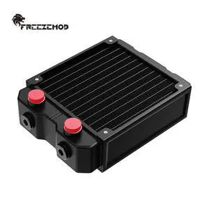 SR-120SL Dual-Layer Aluminum Water Cooling Radiator 45mm Thick Independent Double-Stack PC Liquid Cooling Heat Exchanger for DIY Computer Water Cooling System SR-120SL Dual-Layer Aluminum Water Cooling Radiator 45mm Thick Independent Double-Stack PC Liquid Cooling Heat Exchanger for DIY Computer Water Cooling System