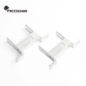 PJ-LSZJ Universal All-Aluminum Desktop Radiator Bracket, CNC Machined Water Cooling Mount for PC Builds Silver PJ-LSZJ Universal All-Aluminum Desktop Radiator Bracket, CNC Machined Water Cooling Mount for PC Builds Silver