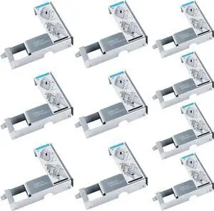 2.5 to 3.5 Hard Drive Adapter SSD SAS SATA Hard Drive Tray Caddy 9W8C4 Y004G 09W8C4 0Y004G Compatible for D-ELL H-P IBM LEN-OVO Mac Apple 3.5" Caddy, 10 Pack 2.5 to 3.5 Hard Drive Adapter SSD SAS SATA Hard Drive Tray Caddy 9W8C4 Y004G 09W8C4 0Y004G Compatible for D-ELL H-P IBM LEN-OVO Mac Apple 3.5" Caddy, 10 Pack