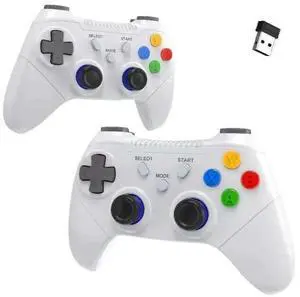 2.4G wireless game controlerfor Android TVBOX/PC computer TV controller- one controller supports two users, dual-person TV box controller 2.4G wireless game controlerfor Android TVBOX/PC computer TV controller- one controller supports two users, dual-person TV box controller
