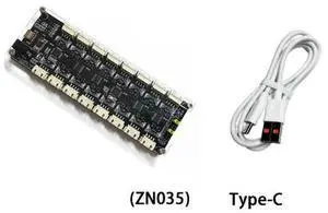 USB to 16 TTL serial port module 1.8V2.5V3.3V5V multi-channel USB to UART CH348Q chip USB to 16 TTL serial port module 1.8V2.5V3.3V5V multi-channel USB to UART CH348Q chip