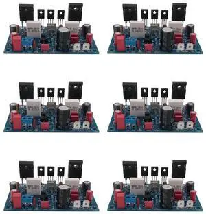 6X IRF240 Amplificador 100W Audio Power Amplifier Board Fidelity Sound Amplifiers Tube Mono AMP DIY 6X IRF240 Amplificador 100W Audio Power Amplifier Board Fidelity Sound Amplifiers Tube Mono AMP DIY