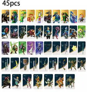 45 PCS NFC Game Cards Compatible with The Legend of Zelda Series - For Tears of the Kingdom, Breath of the Wild, Skyward Sword on Nintendo Switch 45 PCS NFC Game Cards Compatible with The Legend of Zelda Series - For Tears of the Kingdom, Breath of the Wild, Skyward Sword on Nintendo Switch