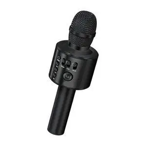 Wireless Bluetooth Karaoke Microphone,3-in-1 Portable Handheld Karaoke Mic Speaker Machine Home Party Birthday for All Smartphones PC(black) Wireless Bluetooth Karaoke Microphone,3-in-1 Portable Handheld Karaoke Mic Speaker Machine Home Party Birthday for All Smartphones PC(black)
