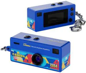 Mini Digital Camera , Portable Pocket Camera with Photo and Video Recording, Small Student Camera for Travel Outdoor Sports (32G card + USB card reader) blue Mini Digital Camera , Portable Pocket Camera with Photo and Video Recording, Small Student Camera for Travel Outdoor Sports (32G card + USB card reader) blue