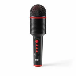 SOAIY MC8 Wireless Karaoke Microphone with Bluetooth Speaker, All-in-One Portable Karaoke Machine, Kids Singing Speaker for Home KTV Family Party Entertainment black SOAIY MC8 Wireless Karaoke Microphone with Bluetooth Speaker, All-in-One Portable Karaoke Machine, Kids Singing Speaker for Home KTV Family Party Entertainment black