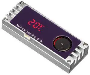 M.2 SSD Cooler with Turbo Fan, NVMe Heatsink with Thermal Pad for M.2 Solid State Drive, Active Cooling Solution for PCIe SSD Gaming PC M.2 SSD Cooler with Turbo Fan, NVMe Heatsink with Thermal Pad for M.2 Solid State Drive, Active Cooling Solution for PCIe SSD Gaming PC