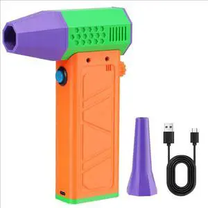 High Speed Turbo Fan, Brushless Electric Air Blower, Portable Turbo Jet Fan Air Duster for PC Cleaning, Electronics, Car and Outdoor Use Orange High Speed Turbo Fan, Brushless Electric Air Blower, Portable Turbo Jet Fan Air Duster for PC Cleaning, Electronics, Car and Outdoor Use Orange