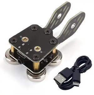 CW Morse Code Paddle Key, Dual Lever Iambic Paddle with Type-C Dual Interface, PCB Magnetic Telegraph Key for Ham Radio Shortwave Transceiver and CW Training, Screwdriver Included CW Morse Code Paddle Key, Dual Lever Iambic Paddle with Type-C Dual Interface, PCB Magnetic Telegraph Key for Ham Radio Shortwave Transceiver and CW Training, Screwdriver Included