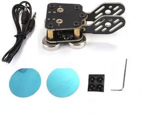 CW Morse Code Paddle Key, Dual Lever Iambic Paddle with 3.5mm Dual Interface, PCB Magnetic Telegraph Key for Ham Radio Shortwave Transceiver and CW Training CW Morse Code Paddle Key, Dual Lever Iambic Paddle with 3.5mm Dual Interface, PCB Magnetic Telegraph Key for Ham Radio Shortwave Transceiver and CW Training
