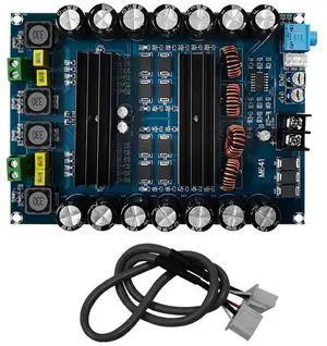 XH-M641 TPA3116D2 Dual Channel Power Amplifier Board - 150W x 2 Car Audio Amp Module for 12V Battery Systems, High Power DIY Stereo Amplifier XH-M641 TPA3116D2 Dual Channel Power Amplifier Board - 150W x 2 Car Audio Amp Module for 12V Battery Systems, High Power DIY Stereo Amplifier