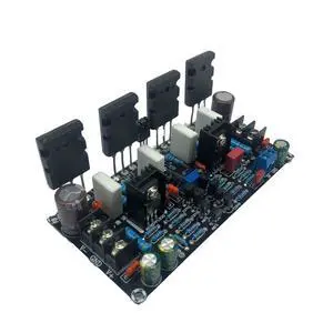 Single Channel 200W Power Amplifier Board - 1943+5200 Toshiba Complementary Pair Transistors, High Power Mono Audio Amp Module Single Channel 200W Power Amplifier Board - 1943+5200 Toshiba Complementary Pair Transistors, High Power Mono Audio Amp Module