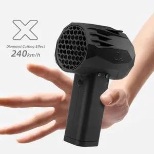 MINI X64 Turbo Jet Fan, 64mm Ducted Brushless Motor Air Blower, 20W Fast Charging Electric Air Duster for PC Cleaning, Car and Outdoor Use MINI X64 Turbo Jet Fan, 64mm Ducted Brushless Motor Air Blower, 20W Fast Charging Electric Air Duster for PC Cleaning, Car and Outdoor Use
