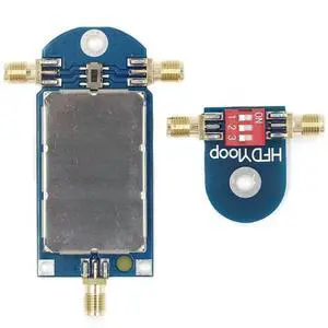Active Mini Magnetic Loop Antenna, 50kHz-500MHz Wideband Small Loop Antenna with Amplifier Board, Broadband RF Receiving Antenna Module Active Mini Magnetic Loop Antenna, 50kHz-500MHz Wideband Small Loop Antenna with Amplifier Board, Broadband RF Receiving Antenna Module