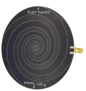 High-Frequency RFID 0.5110GHz Ultra-Wideband Circularly Polarized Antenna Equiangular Spiral Antenna, Left-Hand / Right-Hand Circular Polarization High-Frequency RFID 0.5110GHz Ultra-Wideband Circularly Polarized Antenna Equiangular Spiral Antenna, Left-Hand / Right-Hand Circular Polarization