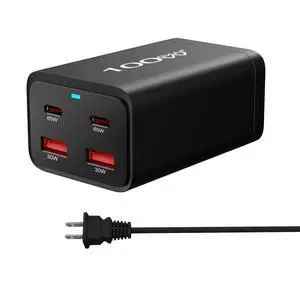 100W GaN PD Charger, 2A2C Desktop Charger, 100W Multi-Function Power Adapter with USB C Fast Charging for Laptop, Phone and Multiple Devices 100W GaN PD Charger, 2A2C Desktop Charger, 100W Multi-Function Power Adapter with USB C Fast Charging for Laptop, Phone and Multiple Devices