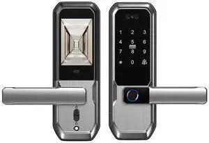 3D Face Recognition Smart Door Lock with Visual Peephole & One-Touch Handle-WiFi Smart Door Lock, Camera Doorbell, Fingerprint 3D Face Recognition Smart Door Lock with Visual Peephole & One-Touch Handle-WiFi Smart Door Lock, Camera Doorbell, Fingerprint