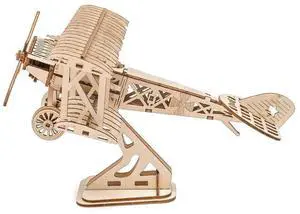 3D Wooden Airplane Puzzle Model, DIY Wooden Building Kit, Creative Aircraft Assembly Toy, Educational Craft Gift for Kids and Model Hobbyists 3D Wooden Airplane Puzzle Model, DIY Wooden Building Kit, Creative Aircraft Assembly Toy, Educational Craft Gift for Kids and Model Hobbyists